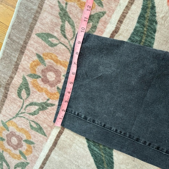 Fashion Nova Gray Black Washed Keep It Loose Wide Leg Denim Overalls Size 1 /XS - Picture 14 of 14